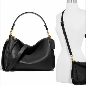 NEW COACH Shay Leather Pebble Handbag/Crossbody